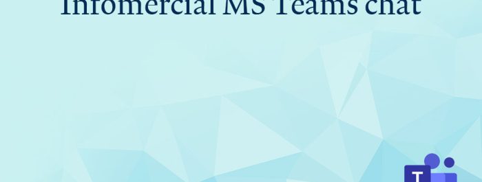 Chat met MS Teams